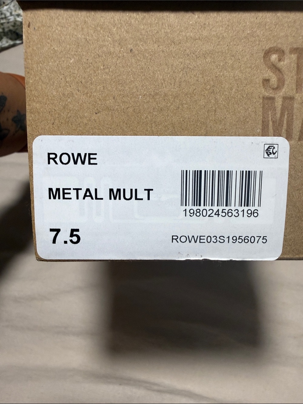 STEVE MADDEN ROWE Metal Multi Metallic Silver & Gold Kitten Heel Mules | 7.5 - Picture 4 of 7